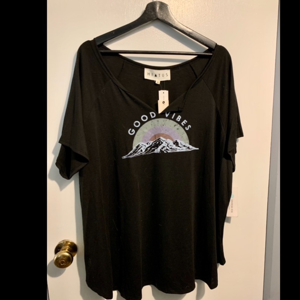 Hiatus Graphic Knit Tee